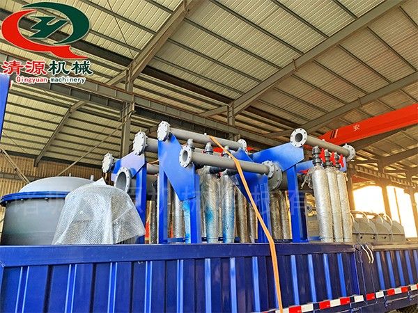 今日發(fā)貨安徽客戶壓力篩、排渣分離機(jī)、除砂機(jī)